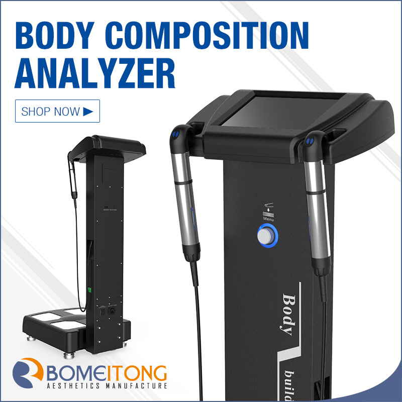Bioelectrical impedance body composition analysis machine