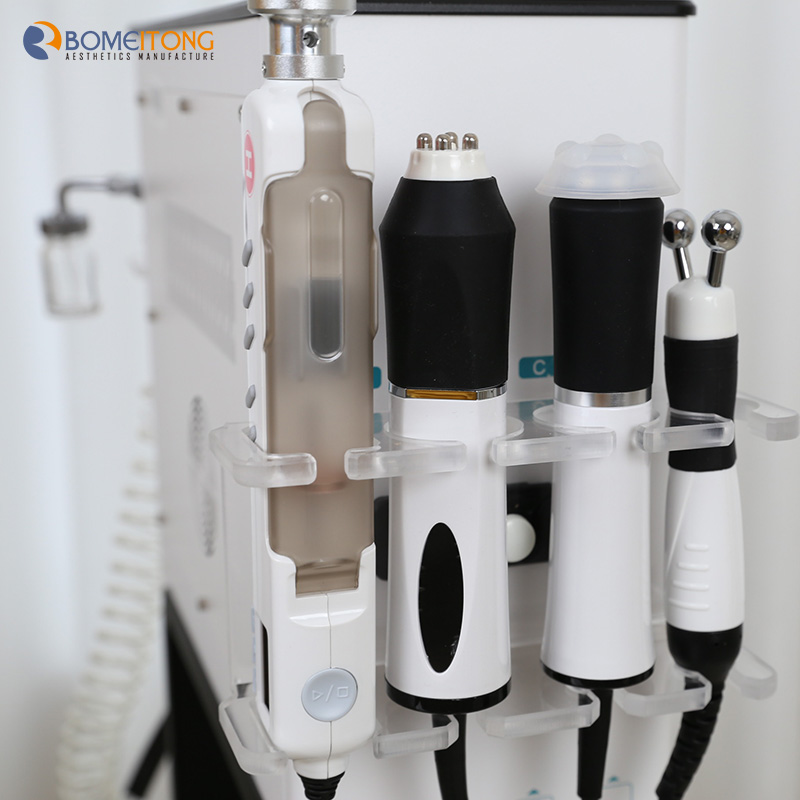 5 in 1 oxygen jet o2 facial machine Oxygen Skin Water Inject RF face Lift Deep Cleansing