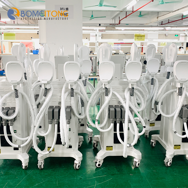 Hiemt machine electromagnetica estetica korea hi emt pro max 7 tesla Fat loss Burning4 handles