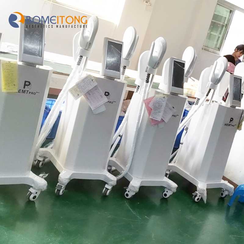 hi ems Body Shaping Tesla weight loss muscle build hiemt machine cellulite reduction training emt High Intensity Focused