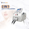 Carbon laser peel machine laser hair removal machine nd yag laser tatoo removal 3 wave 755nm 808nm 1064nm diode laser tuv