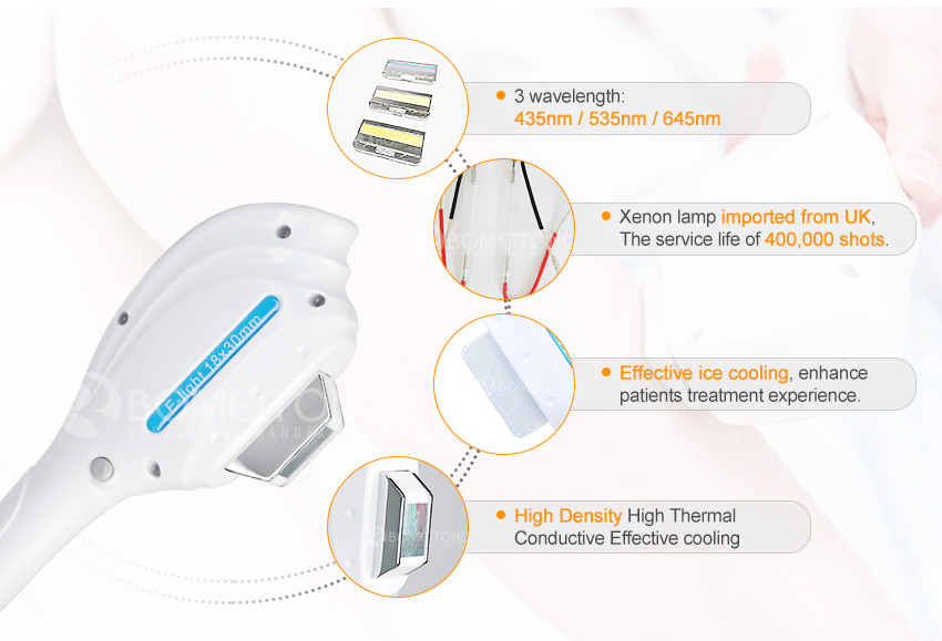 Ipl bikini line hair removal machine painless permanent skin