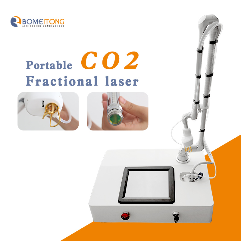 Portable co2 fractional laser equipment scar repair skin resurfacing machine