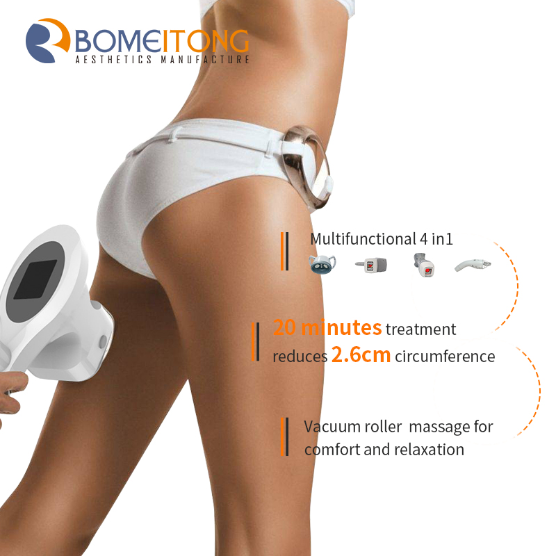 Bomeitong New Radio Frequency Vela Shape Cellulite Removal Fat Reduction Infrared Rf Vacuum Roller Slimming Machine for Sale 