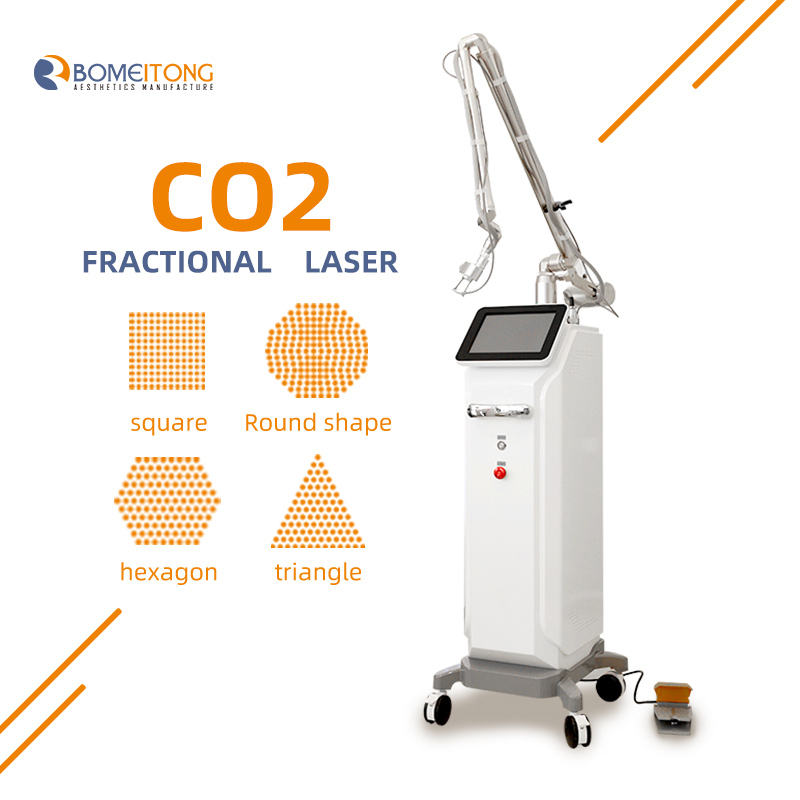 Best chines manufactures of medical laser co2 fractional vaginal tightening scar removal