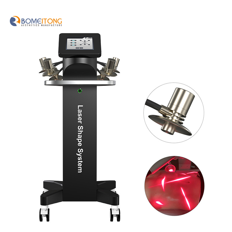 Cold laser 6D weight loss 532nm 635nm 6 in 1 160mw lipo laser machine for sale