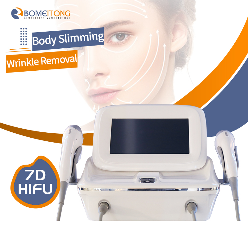HIFU facial anti aging body slimming machine