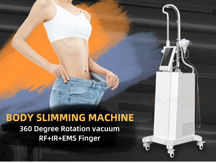 Vacuum therapy machine slimming ems finger Rotating Vacuum Body sculpt