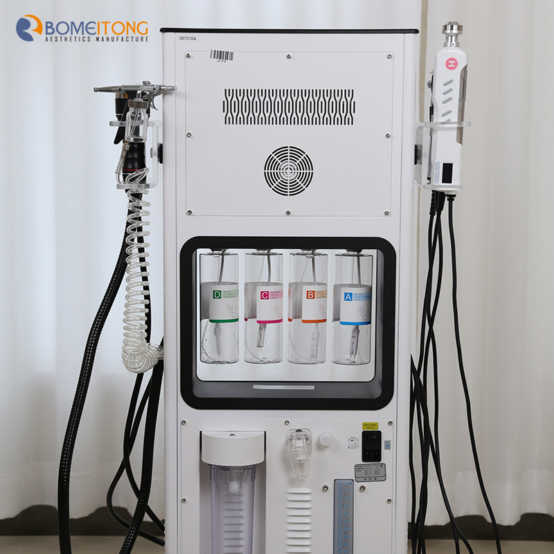 Anti aging oxygen skin rejuvenation skin machine whitening scrubber Revitalizer H2O2