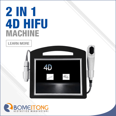 4d Hifu Wrinkle Removal Radar Line Carve 2 in 1 Face Lifting Machine HIF3-4S